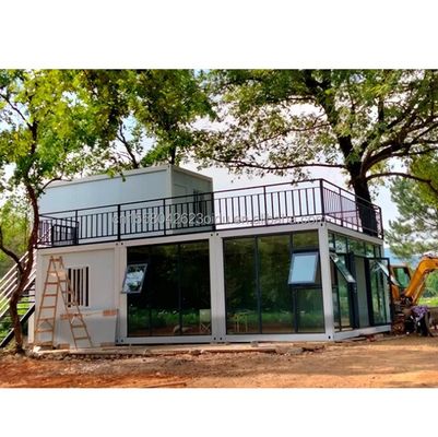 Prefab Containerhaus mit abnehmbarem Bad und Design