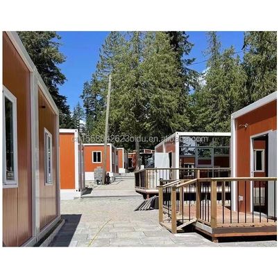Prefab Containerhaus mit abnehmbarem Bad und Design