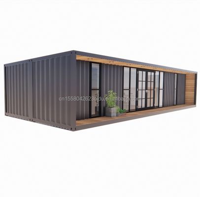 Hauptstruktur Galvanisiertes Stahlquadratrohr Luxus 2 Schlafzimmer Flat Container Modul für bequemes Haus in 20ft oder 40ft
