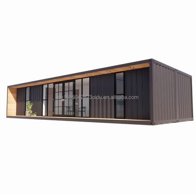 Hauptstruktur Galvanisiertes Stahlquadratrohr Luxus 2 Schlafzimmer Flat Container Modul für bequemes Haus in 20ft oder 40ft