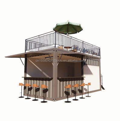 Standard-Portable Container Stahl vorgefertigtes Haus Büro Mobil 20ft erweiterbare Klappcontainer Haus für Aktivitätsraum