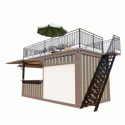 Standard-Portable Container Stahl vorgefertigtes Haus Büro Mobil 20ft erweiterbare Klappcontainer Haus für Aktivitätsraum