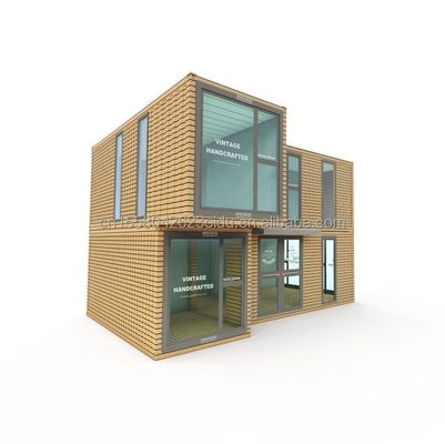 Modernes Holz-Flachpack-Druckcontainerhaus mit 50/75/100mm Wellen-Sandwich-Panelwand und mehrfachen Anwendungsmöglichkeiten
