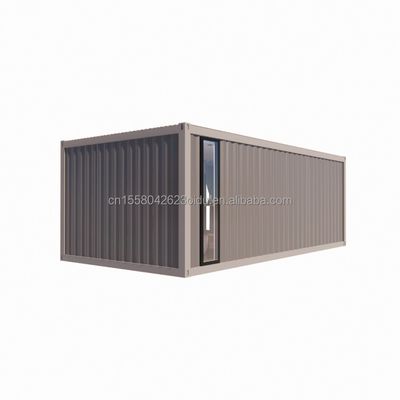 30ft tragbares Holzcontainerhaus Langlebige Stahlstruktur für Marineanwendungen