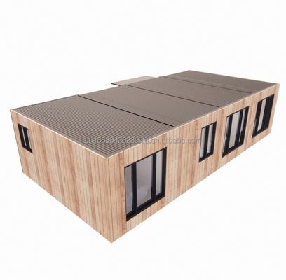 Besonderfarbiger zweistöckiger stabiler Container Barstand Mini 20 Fuß Pop-up-Shop mit galvanisierten Quadratrohren