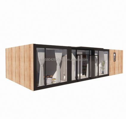 Besonderfarbiger zweistöckiger stabiler Container Barstand Mini 20 Fuß Pop-up-Shop mit galvanisierten Quadratrohren