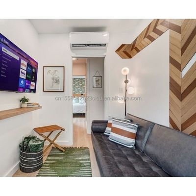 50/75/100mm Wellen Sandwich Panel Wand Fertigstahl Containerhaus für Hotel 20ft Holz Fertigfamilienwohnung