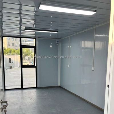 Farbiger Stahlrahmen aus galvanisiertem Stahl 180g Klappbares Flatpack Containerhaus für Schlafzimmer