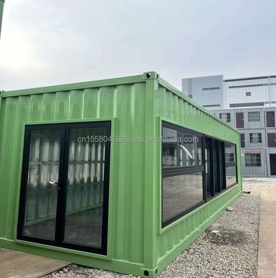 Stahlschuppen Container-Laden Vorgefertigter Baustruktur Stahlkonstruktion für 20ft oder 40ft Container-Häuser