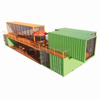 Modular kleine Kits Kabine Wohnbehälter Behausung Hauptstruktur Verzinkte Stahlquadratrohre