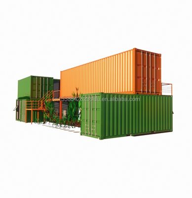 Modular kleine Kits Kabine Wohnbehälter Behausung Hauptstruktur Verzinkte Stahlquadratrohre