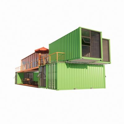 Modular kleine Kits Kabine Wohnbehälter Behausung Hauptstruktur Verzinkte Stahlquadratrohre