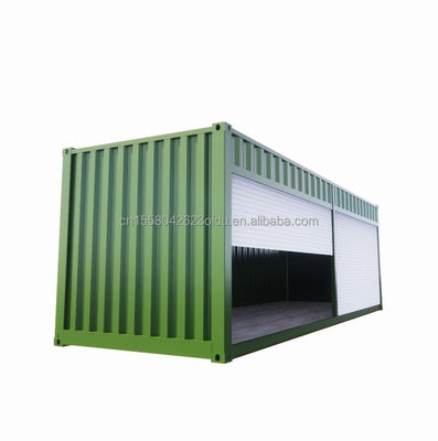 20ft vorgefertigtes Flat Packaging Module Haus Garage Lagerstand Containerhaus mit modernem einfachen Design Stil