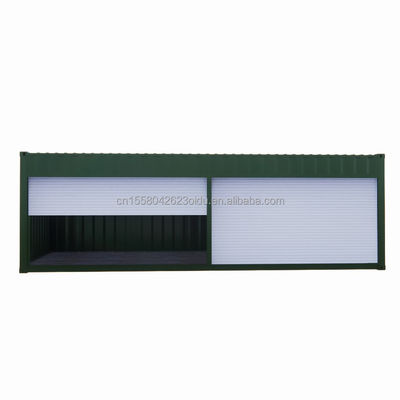 20ft vorgefertigtes Flat Packaging Module Haus Garage Lagerstand Containerhaus mit modernem einfachen Design Stil