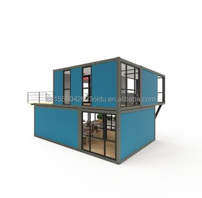 Modulare Stahlgebäude Hotel Containerhäuser Bewegliche Vorfertigung 40ft Versand Fast-Food Container Restaurant Café Cafeteria und Bar