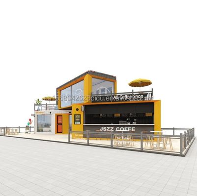 Aluminiumlegierung Fenster 20ft 40ft Vorgefertigte mobile Versand Bar Kaffeeshops Restaurant Container Modularhaus Zuhause