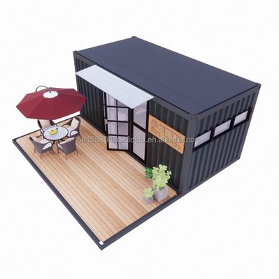 Schnell bauen Kleinsthaus Containerhäuser Modernes Design Stil Fertighäuser für ein Schlafzimmer ein Bad Wohnlösung