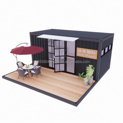 Schnell bauen Kleinsthaus Containerhäuser Modernes Design Stil Fertighäuser für ein Schlafzimmer ein Bad Wohnlösung