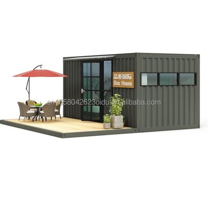 Schnell bauen Kleinsthaus Containerhäuser Modernes Design Stil Fertighäuser für ein Schlafzimmer ein Bad Wohnlösung