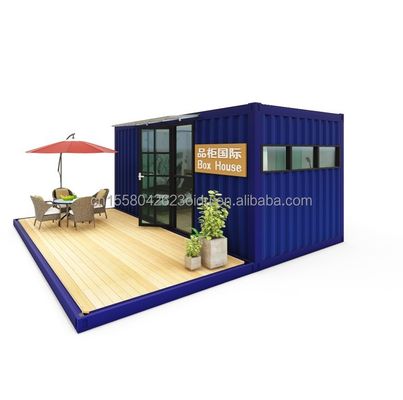 Schnell bauen Kleinsthaus Containerhäuser Modernes Design Stil Fertighäuser für ein Schlafzimmer ein Bad Wohnlösung