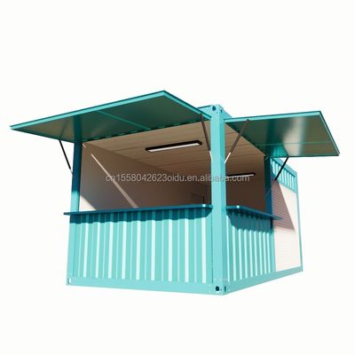 Pop-up-Shop-Container Kaffeeshop/Bar/Fast-Food in 20 Fuß Flachverpackung für die Supermarktförderung