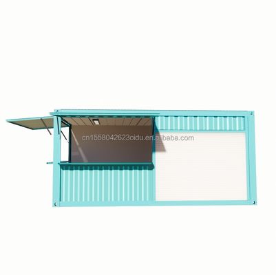 Pop-up-Shop-Container Kaffeeshop/Bar/Fast-Food in 20 Fuß Flachverpackung für die Supermarktförderung