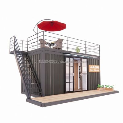 Modernes Design 20ft oder 40ft Portable Shipping Container Bekleidungsgeschäft Prefab Mobile Shop