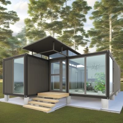 Gemäß der Farbe Container Haus Bewegliches Vorgefertigtes Haus 20ft Vorgefertigtes Versand Kleines Haus Kit für Hotel