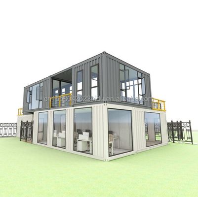 Verzinkte Stahlquadratrohre Hauptstruktur für Hotel Container House Design und Bau