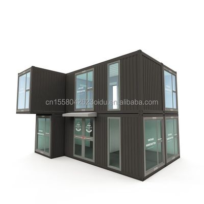 50/75/100mm Wellen Sandwich Panel Wände Modular Container Fertigbüro für moderne und flexible Arbeitsplätze