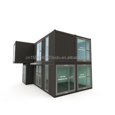 50/75/100mm Wellen Sandwich Panel Wände Modular Container Fertigbüro für moderne und flexible Arbeitsplätze