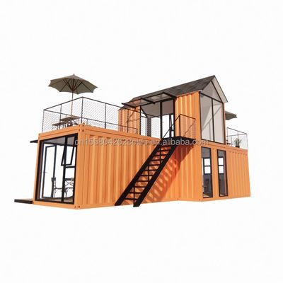 Individuell angepasstes Steingebäude mit Steingebäude Villa Wand 50/75/100mm Welle Sandwich Panel Bad und 3 Schlafzimmer Containerhaus