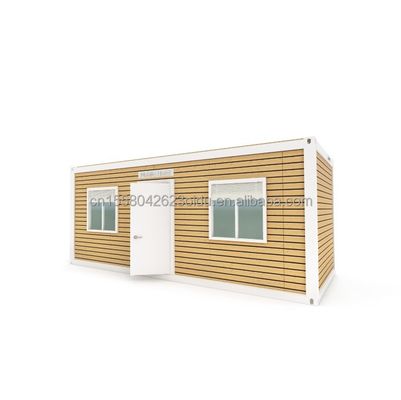 Hotel Unterkunft Aluminiumlegierung Fenster Moderne modulare Stahlkonstruktion Nachahmung Holz Luxus Einzelwohnung
