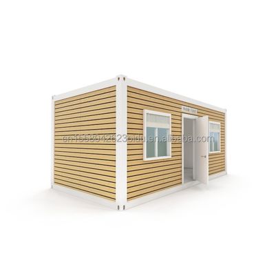 Hotel Unterkunft Aluminiumlegierung Fenster Moderne modulare Stahlkonstruktion Nachahmung Holz Luxus Einzelwohnung
