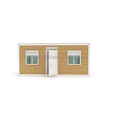 Hotel Unterkunft Aluminiumlegierung Fenster Moderne modulare Stahlkonstruktion Nachahmung Holz Luxus Einzelwohnung