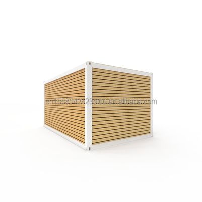 Hotel Unterkunft Aluminiumlegierung Fenster Moderne modulare Stahlkonstruktion Nachahmung Holz Luxus Einzelwohnung