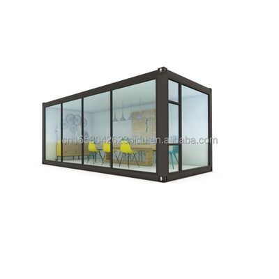 Mobiler und tragbarer Vorgefertigter Lager 20ft Container-Büro mit 50/75/100mm Wave Sandwich Panel Wand