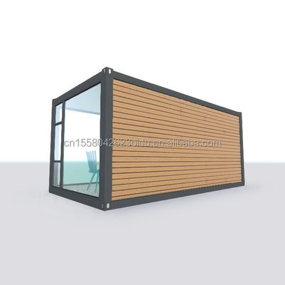 Mobiler und tragbarer Vorgefertigter Lager 20ft Container-Büro mit 50/75/100mm Wave Sandwich Panel Wand