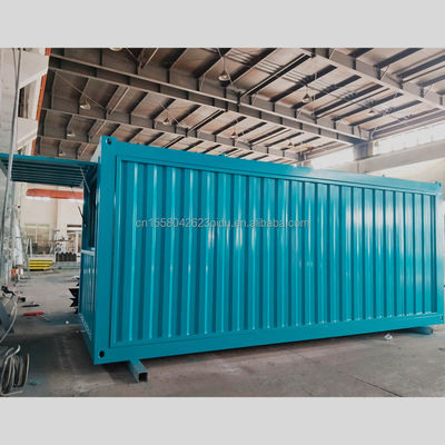 Aluminiumlegierung Fensterbehälter Kaffeebar 10ft 20ft Fast Food Mini-Pop-up-Shop mit Wand 50/75/100mm Welle Sandwich-Panel