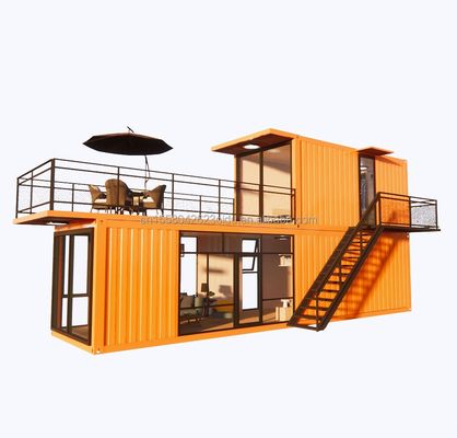 Hotel Prefab Modular Stahl Container Häuser Wache Box Mobil Container Haus 20ft 40ft