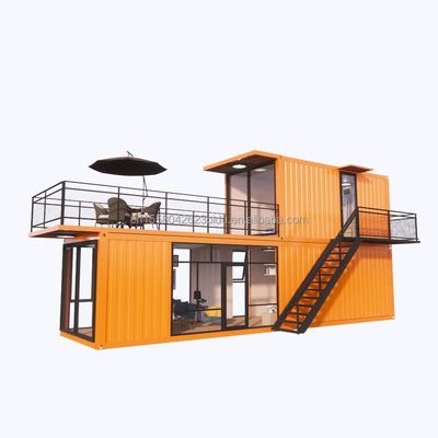 Hotel Prefab Modular Stahl Container Häuser Wache Box Mobil Container Haus 20ft 40ft