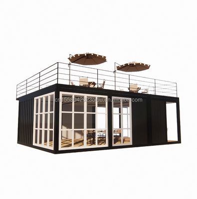 Customized Color Container Bar Coffee Shop mit chinesischem Design und 20 Fuß vorgefertigten Container