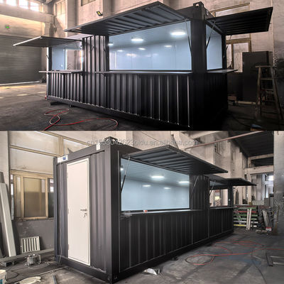 Pop-up-Shop Container-Shop für modernes Design Vorgefertigte Geschäfte Kaffeeshop Fast-Food Restaurant Convenience Store Kiosk