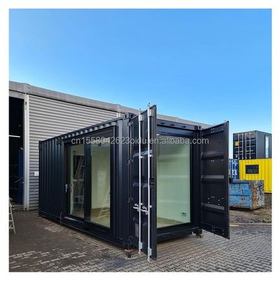 20 Fuß starke Container Häuser mit 50/75/100mm Welle Sandwich-Panel Wand und modernes Design Vorgefertigte Versand Kleines Haus