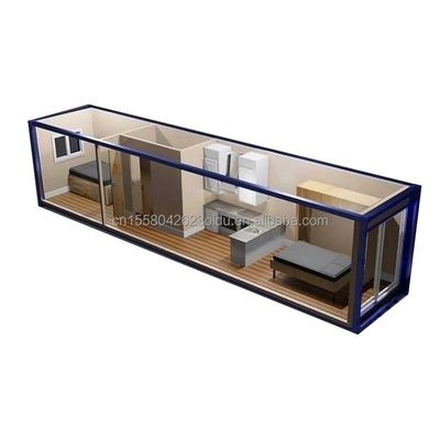 Komplette Ausrüstung für den Bau von kleinen Häusern 40ft Vorgefertigte Container Modularkabinen Container Wohnungen