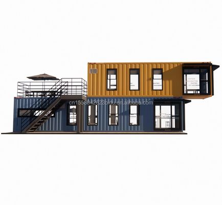 Galvanisierter Stahlbogenbehälter Design Kaffeebar Haus Mobilgeschäft Container Restaurant