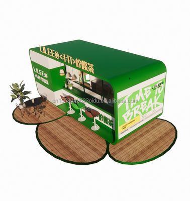 2024 Design Outdoor Erweiterbar Modular 20ft/40ft Stahl Container Kiosk Portable Cafe Bar mit Ausrüstung