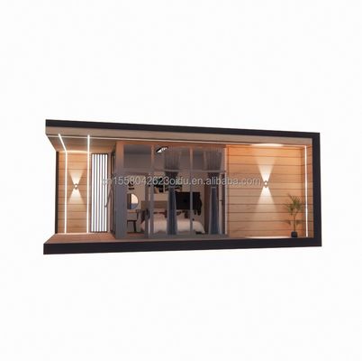 30ft vorgefertigtes Holzglashaus Sonnenlichthaus Container Vorgefertigter Container