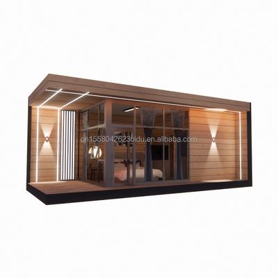 30ft vorgefertigtes Holzglashaus Sonnenlichthaus Container Vorgefertigter Container