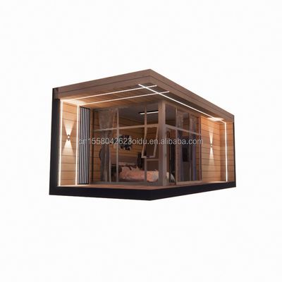 30ft vorgefertigtes Holzglashaus Sonnenlichthaus Container Vorgefertigter Container